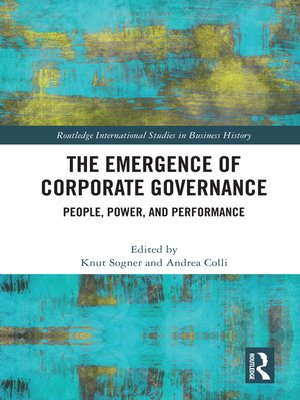 cover image of The Emergence of Corporate Governance